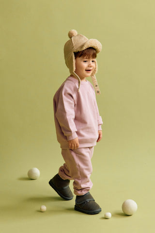 Butter Cotton Fleece-Lined Sweatsuit (1-6Y)