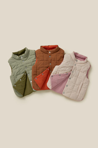 Reversible Padded Vest (2-6Y)