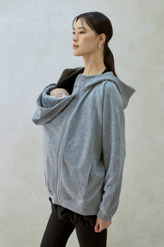 Babywearing Outerwear Zip Up Hoodie