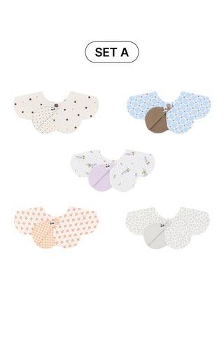 Konny Bib Reversible 5-Piece Gift Set